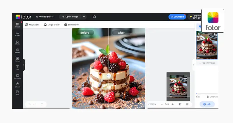 Image clarifier tool