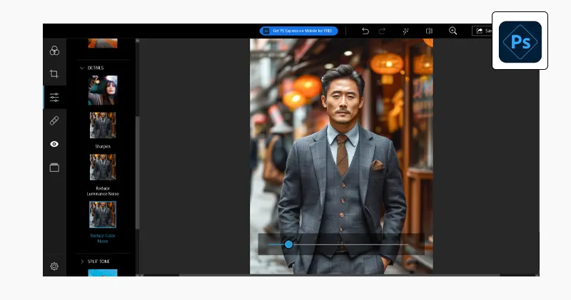 Photo editing app