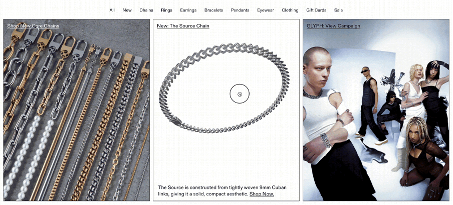 Vitaly London is a leading Shopify jewelry store 