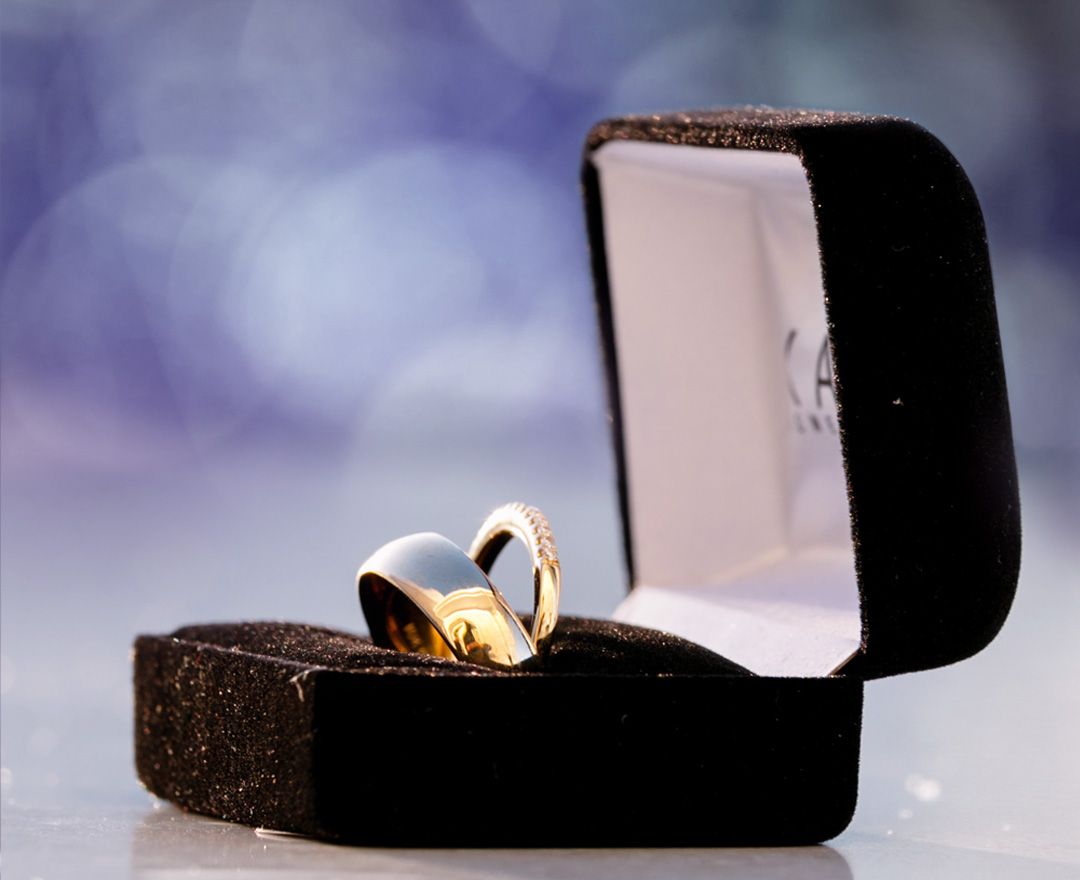 Using Bokeh as a background for jewelry photography 