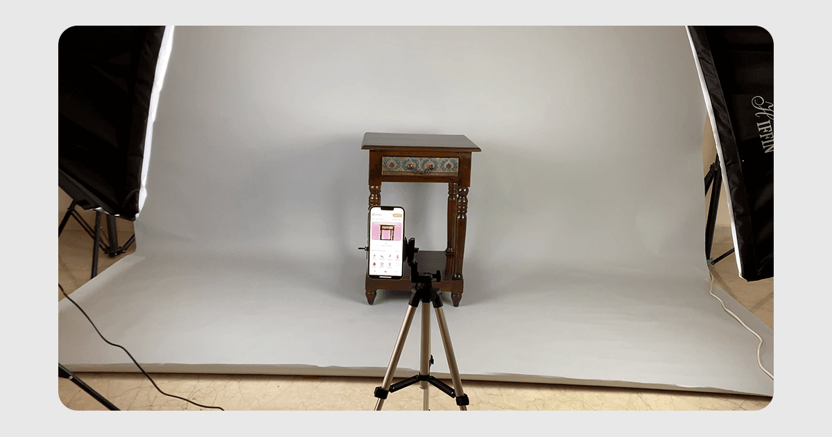 Backdrop to use while doing walmart product photography 