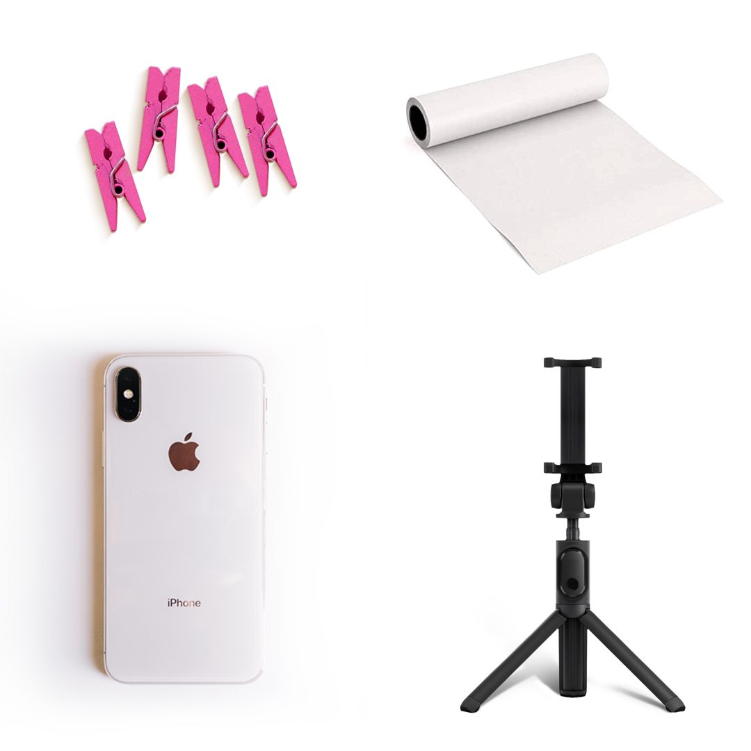 Equipment needed for iphone product photography