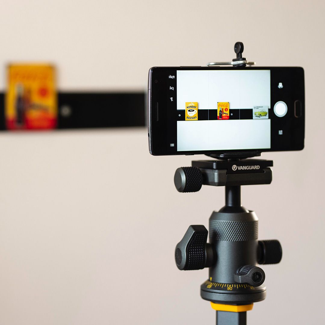 Tripod product photography