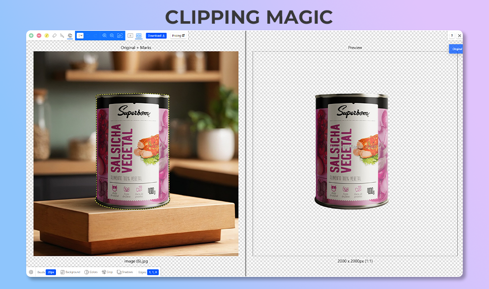 clipping magic background remover