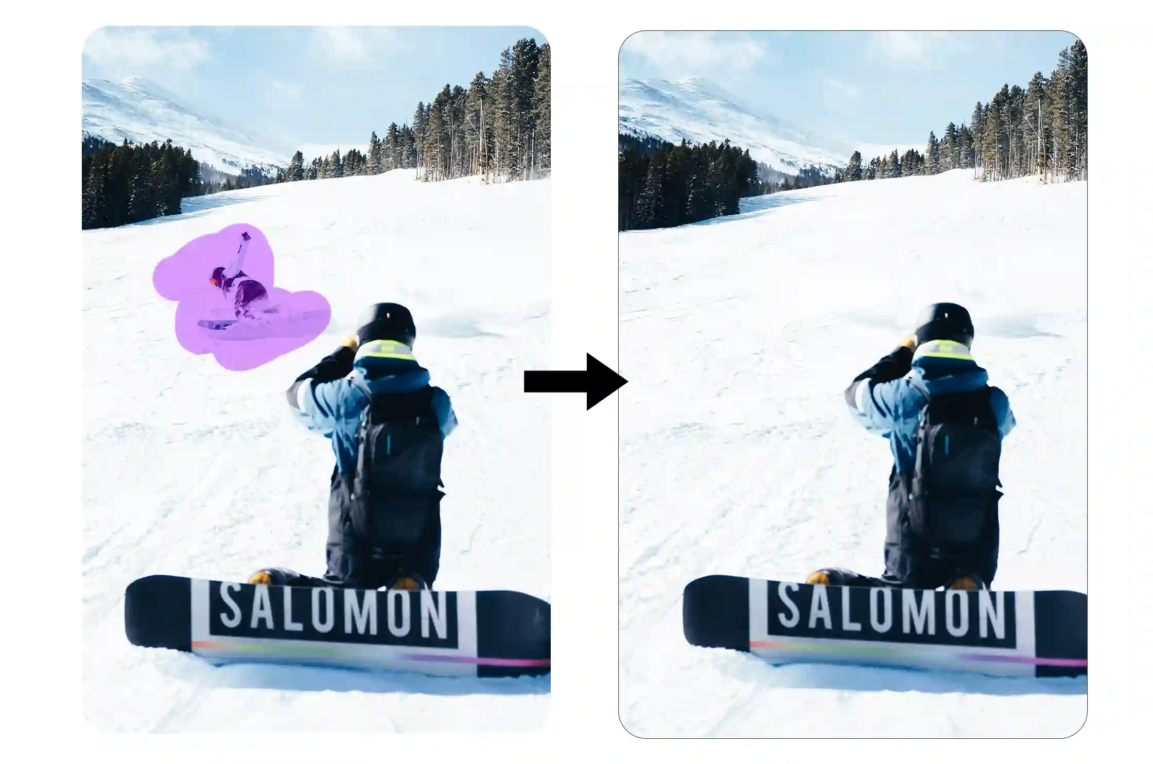 remove people from photo