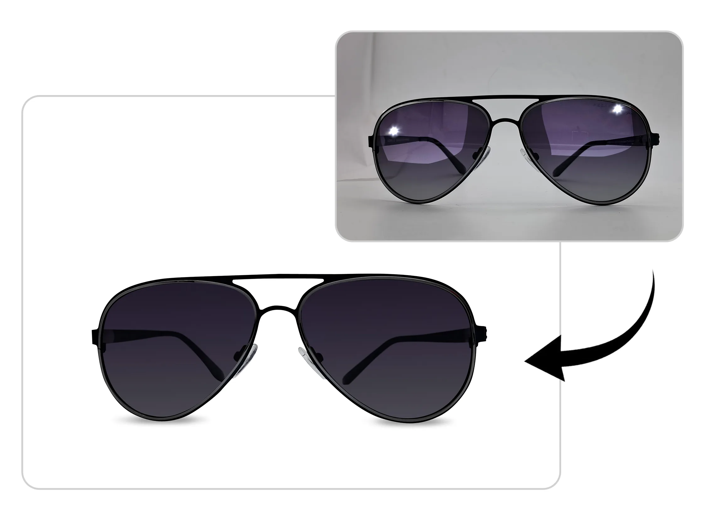 how to remove light glare from photo