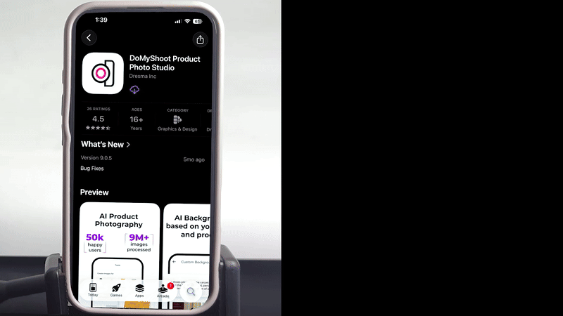 product photography using ai