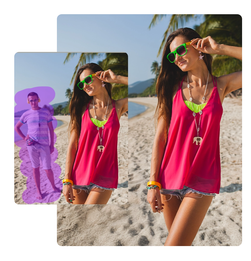 how to remove people from pictures