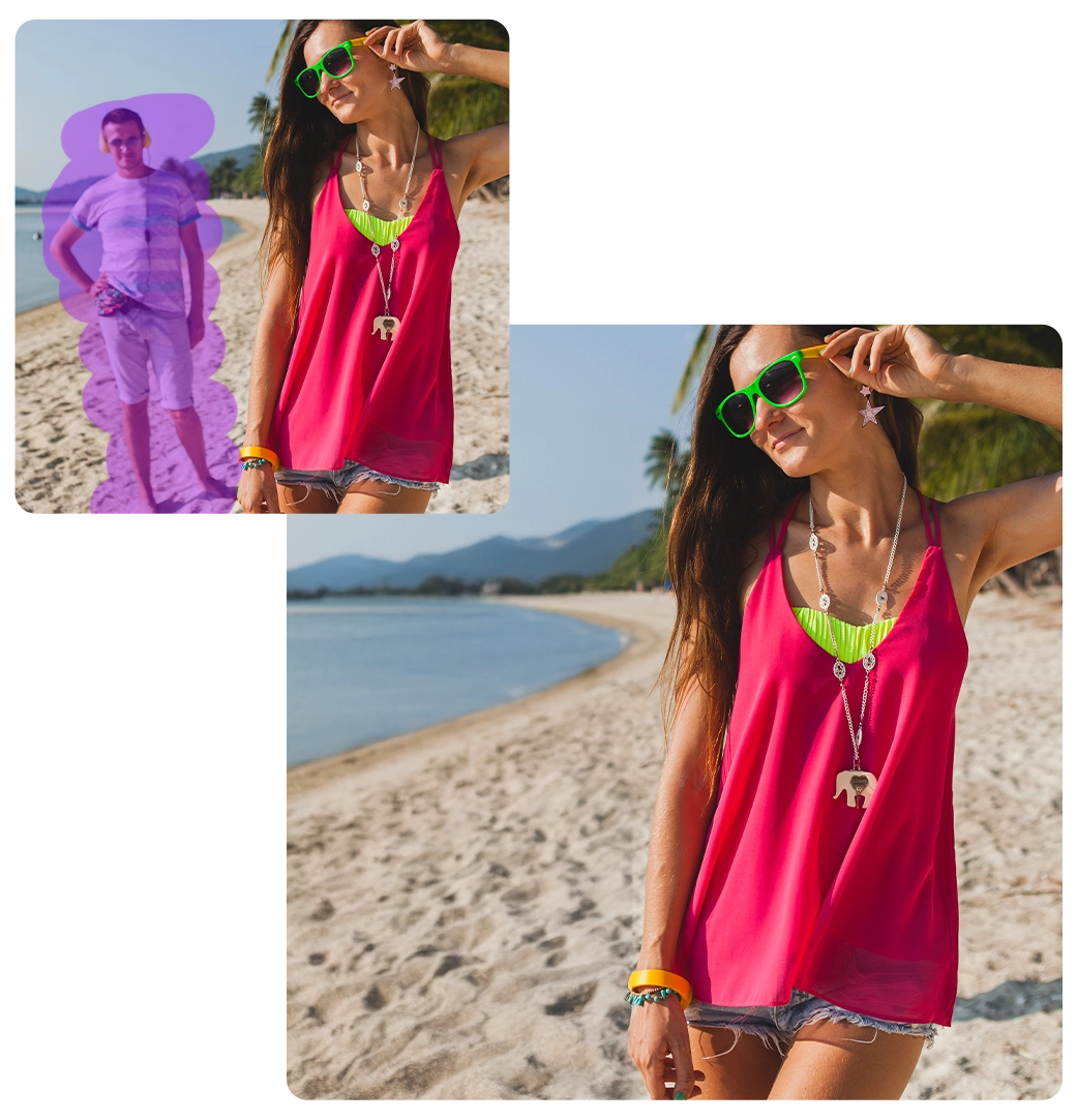 remove unwanted objects from photos free