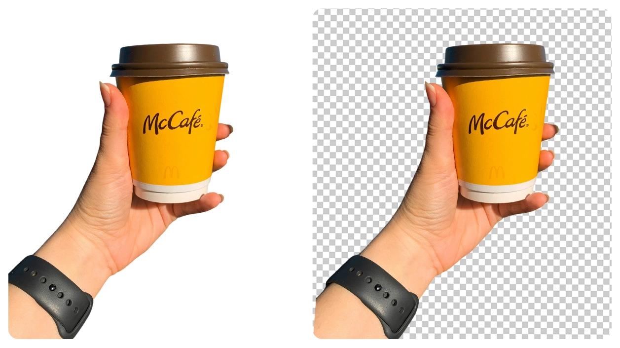 background remover white