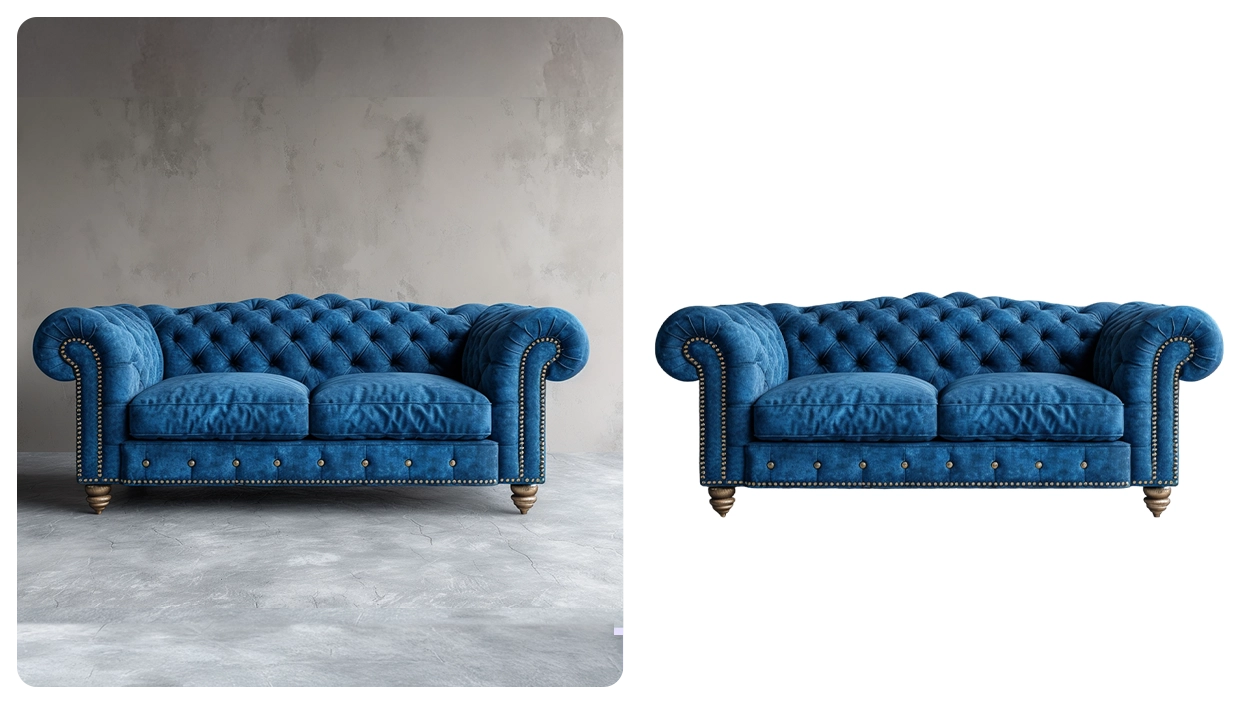 off white background