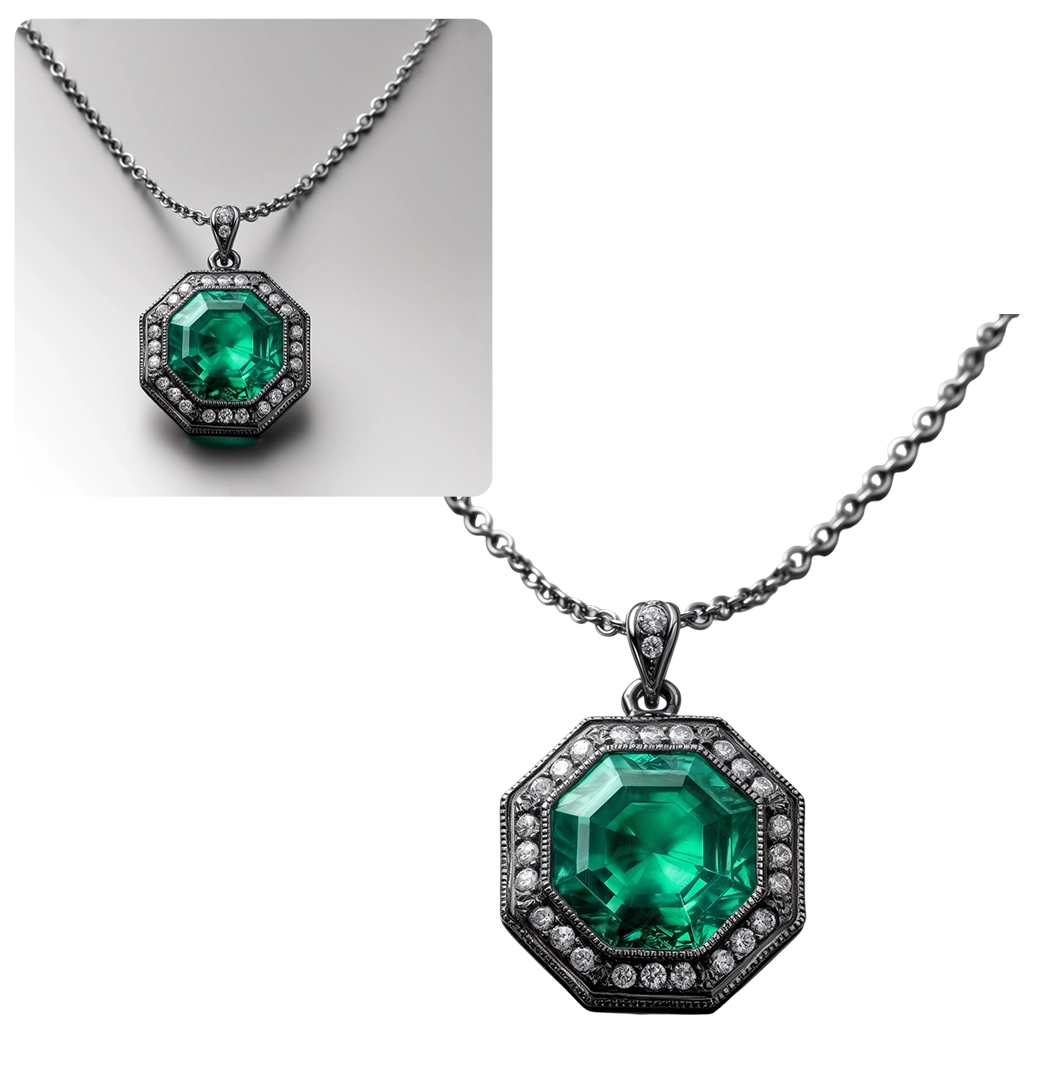 pure white background