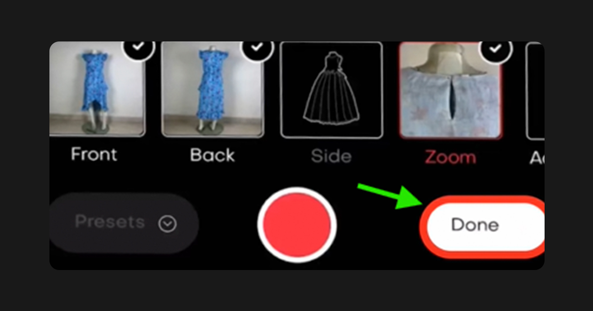 mannequin product editing