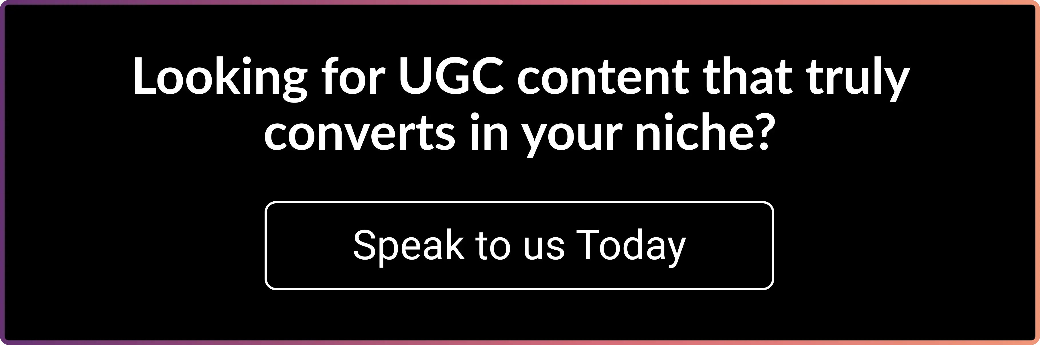 ugc content creation for ecommerce brands