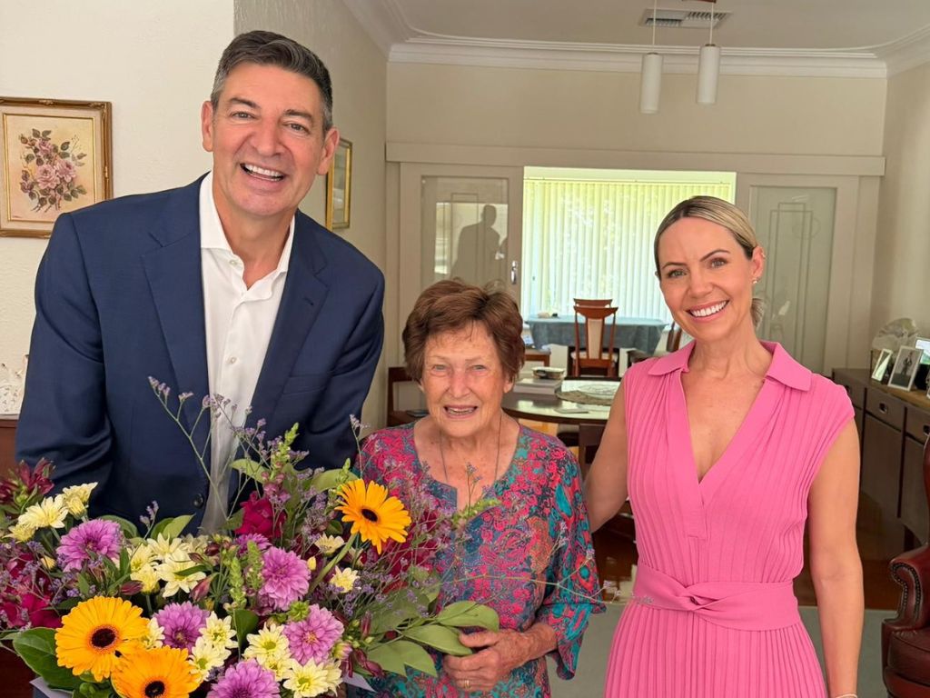 Congratulations to Edna Prosser on 100 years