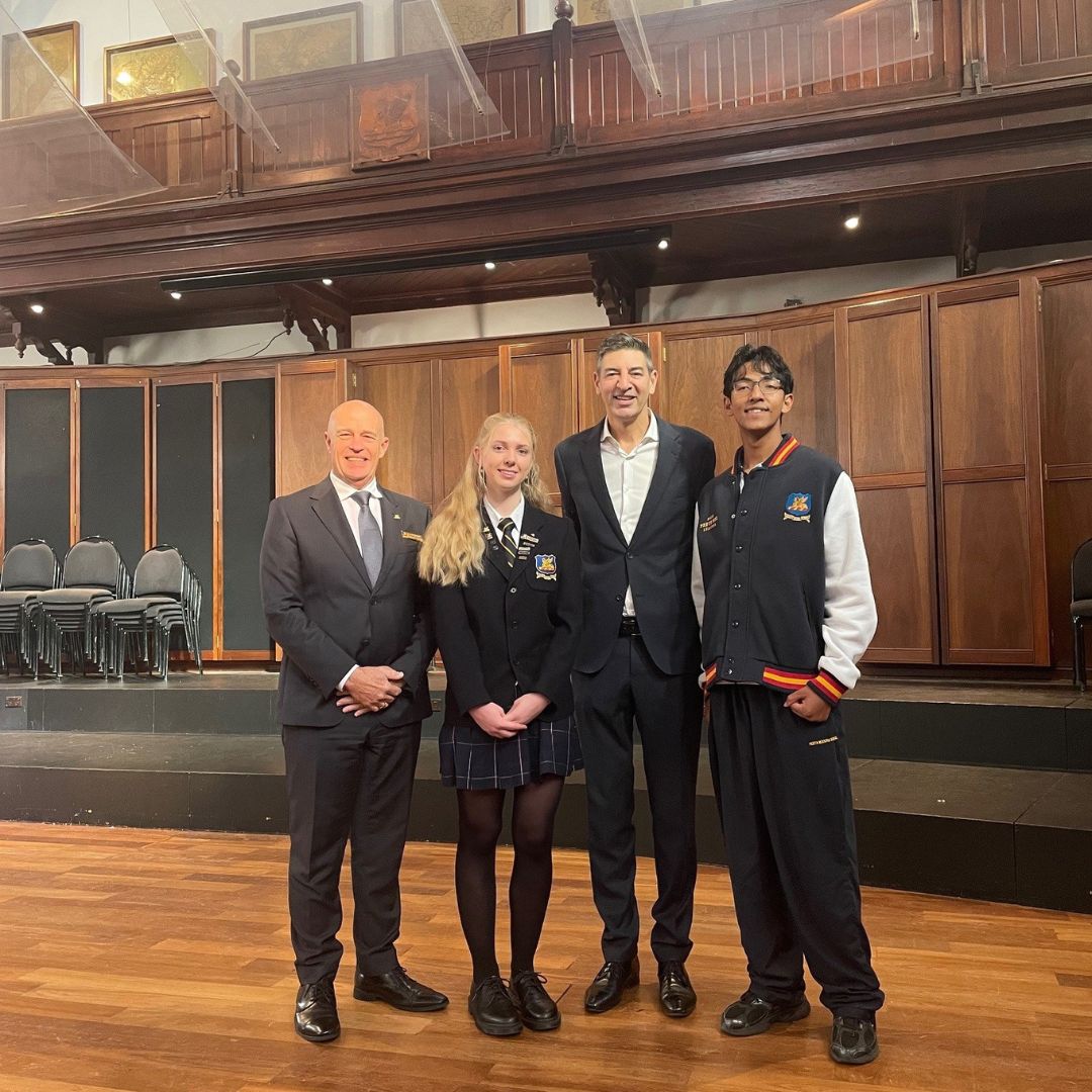 Perth Modern School welcomes Basil