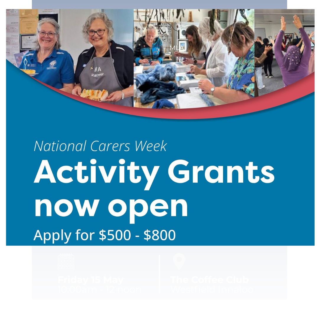 Carers WA Community Activity Grants
