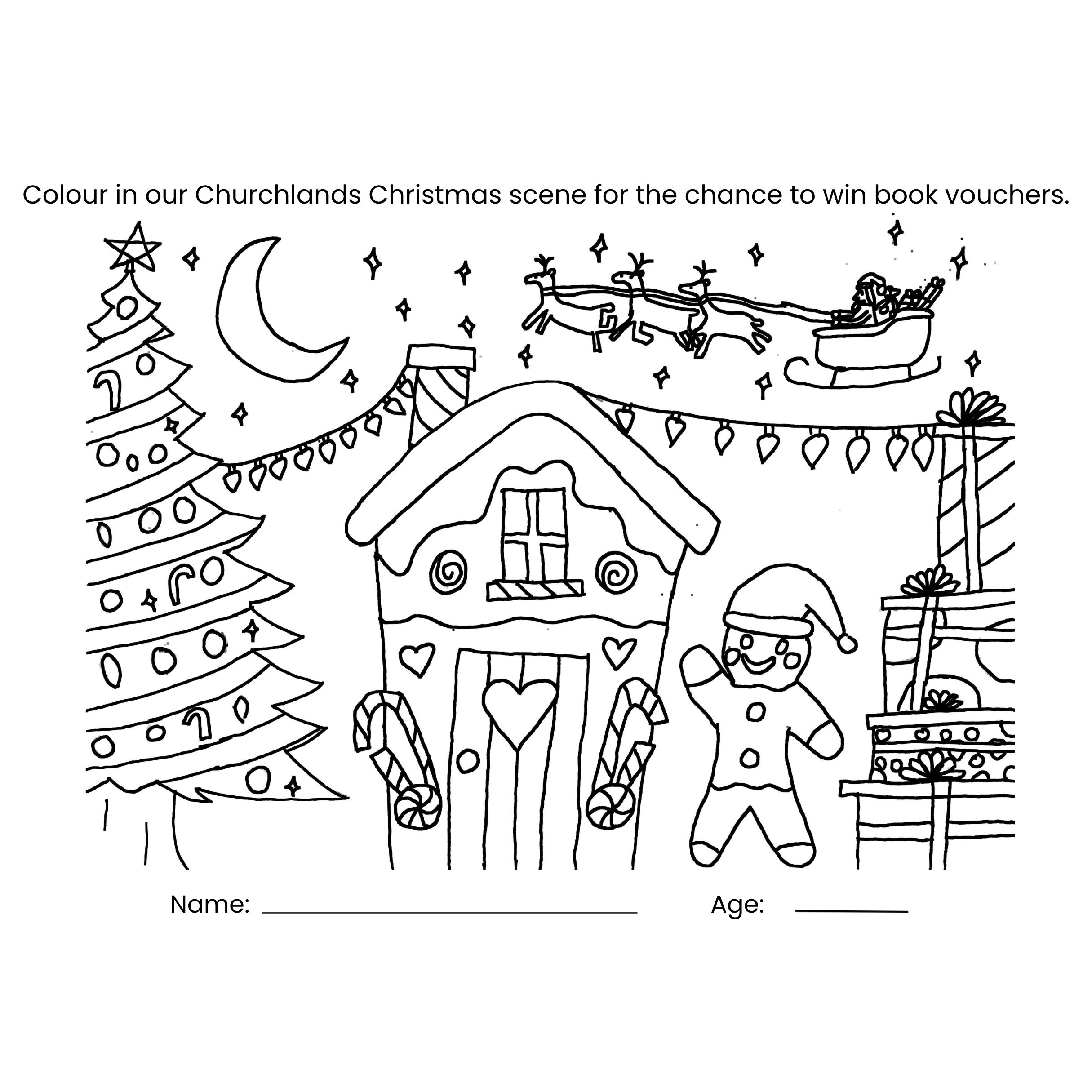 Colour in and win this Christmas with the Churchlands Electorate