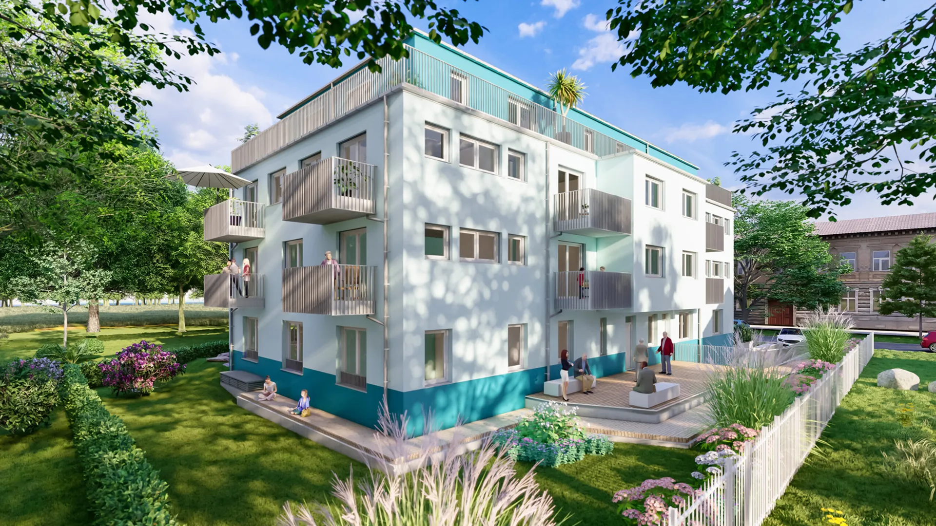 Außenansicht Neubau