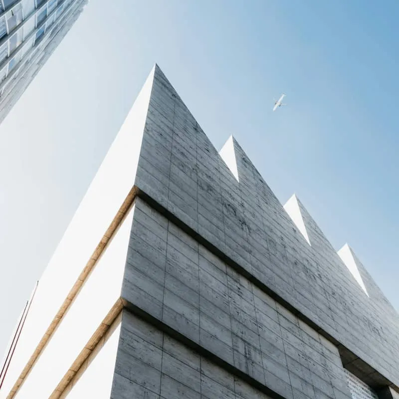 Modern building exterior