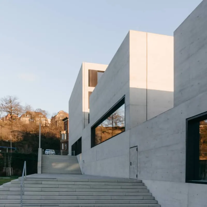 Modern building exterior