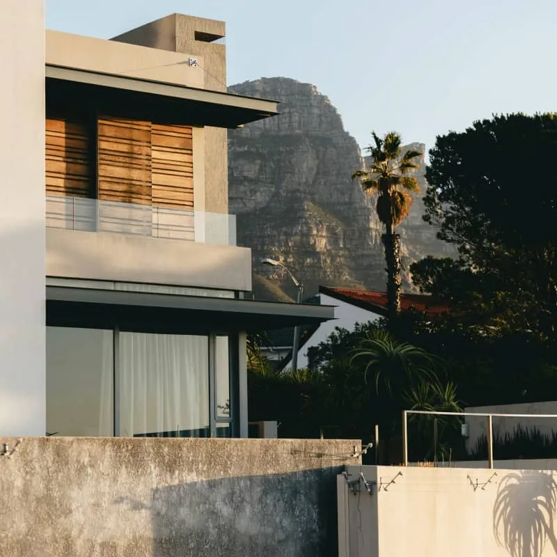 Modern house exterior