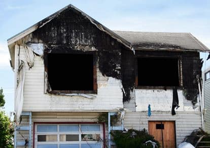 Electrical problems can cause house fires