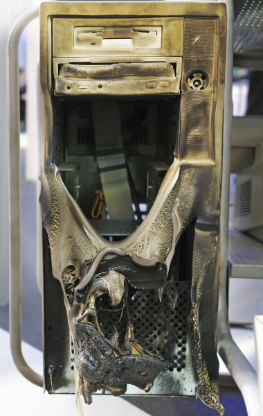 Burnt Computer