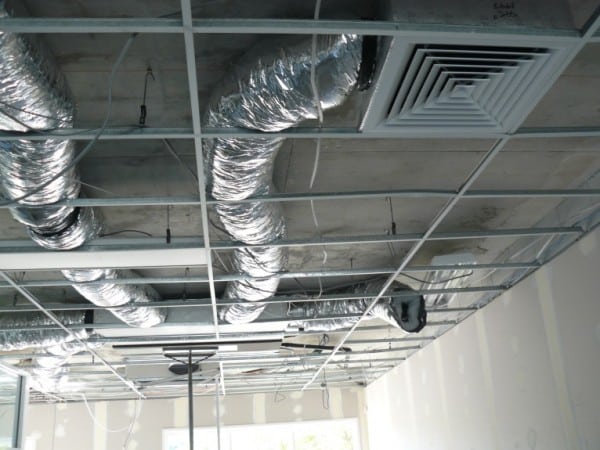 Ducted air conditioning for medium size offices