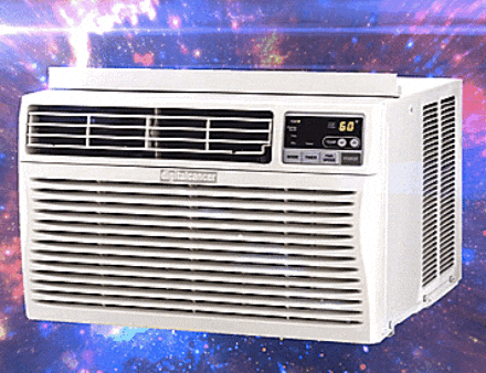 air conditioner in summer