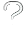 Question mark drawn with a minimalist, hand-sketched style