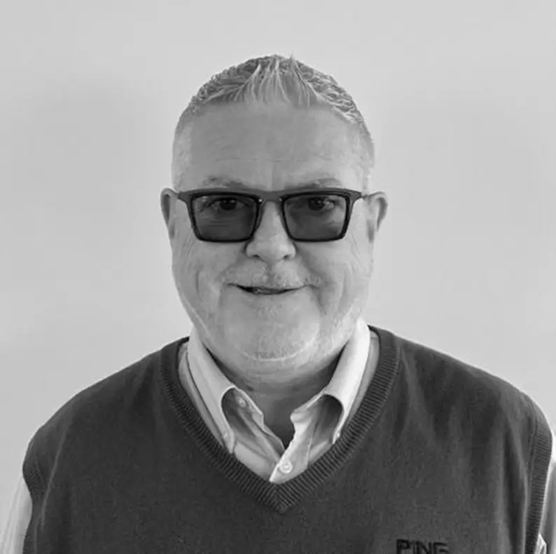 A male called Carl who is Durham Duplex's international sales director who is positioned looking forwards, representing Durham Duplex. 