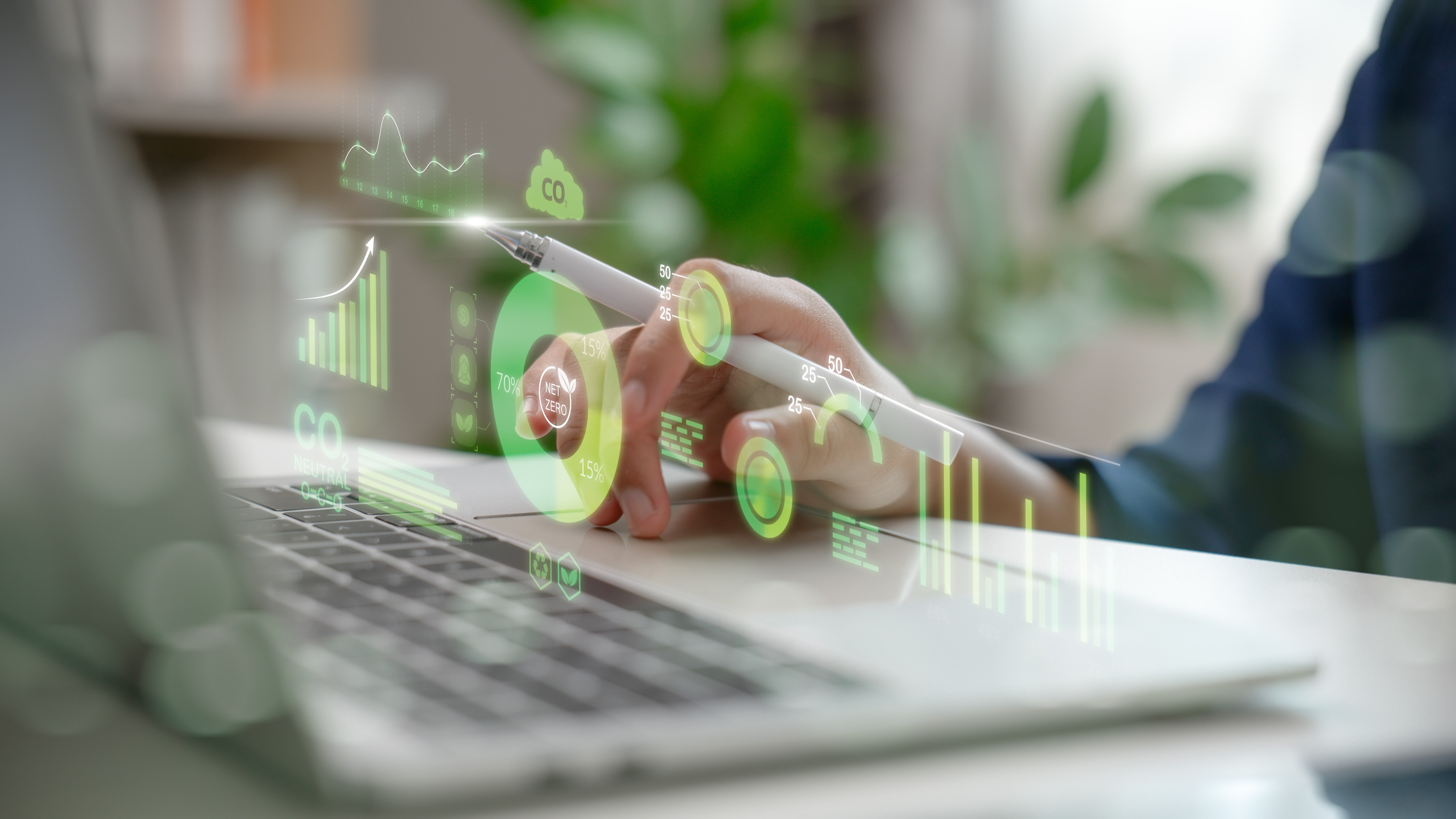 image of financial reports being reviewed