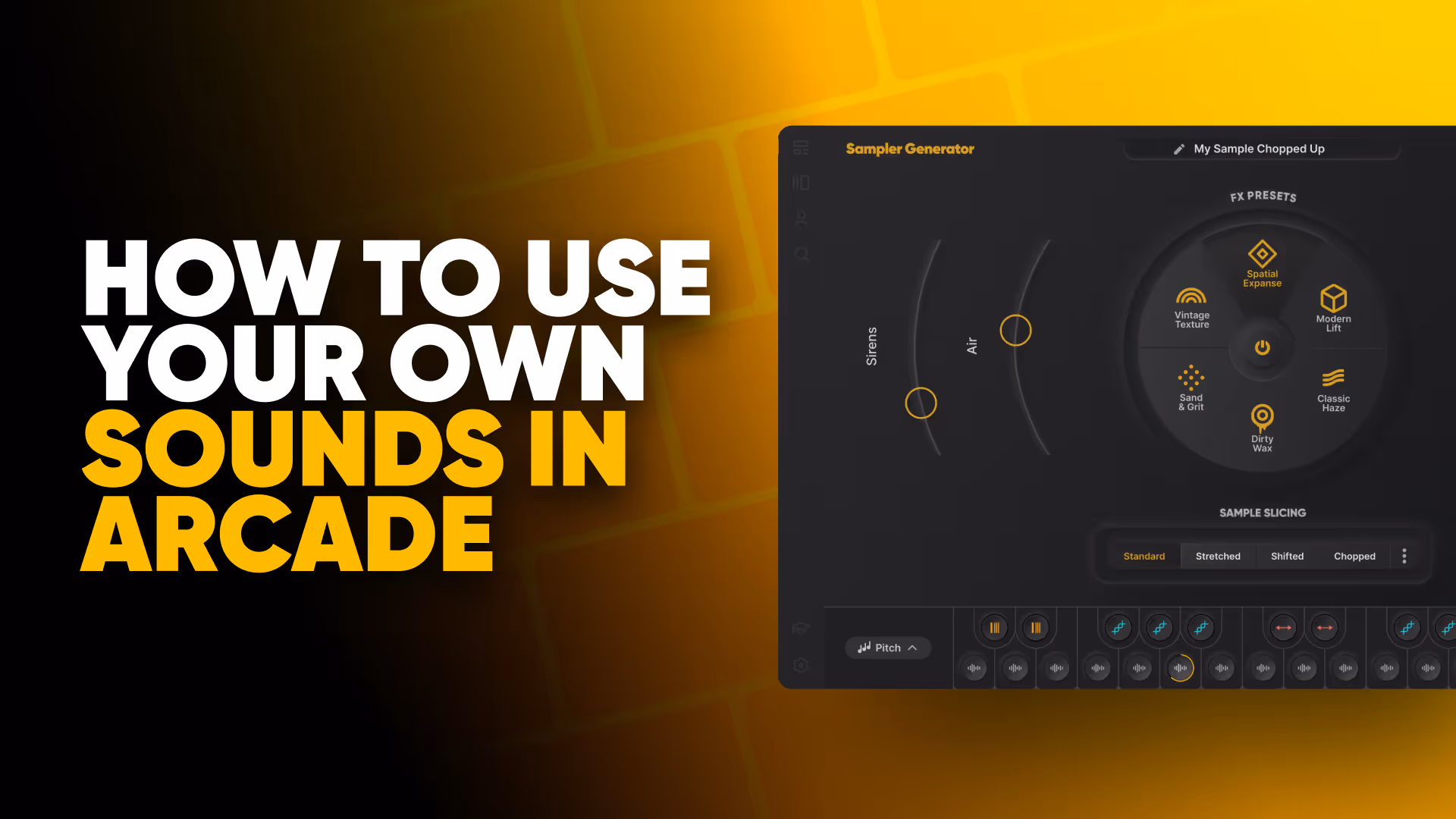 How To Use Your Own Sounds in Arcade