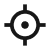 Black target icon with a crosshair and central dot.