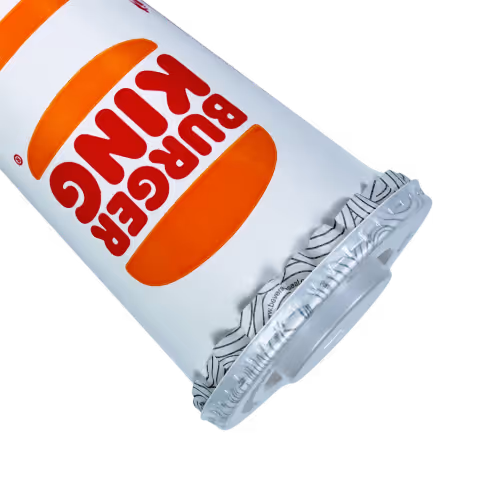 Burger King beverage cup