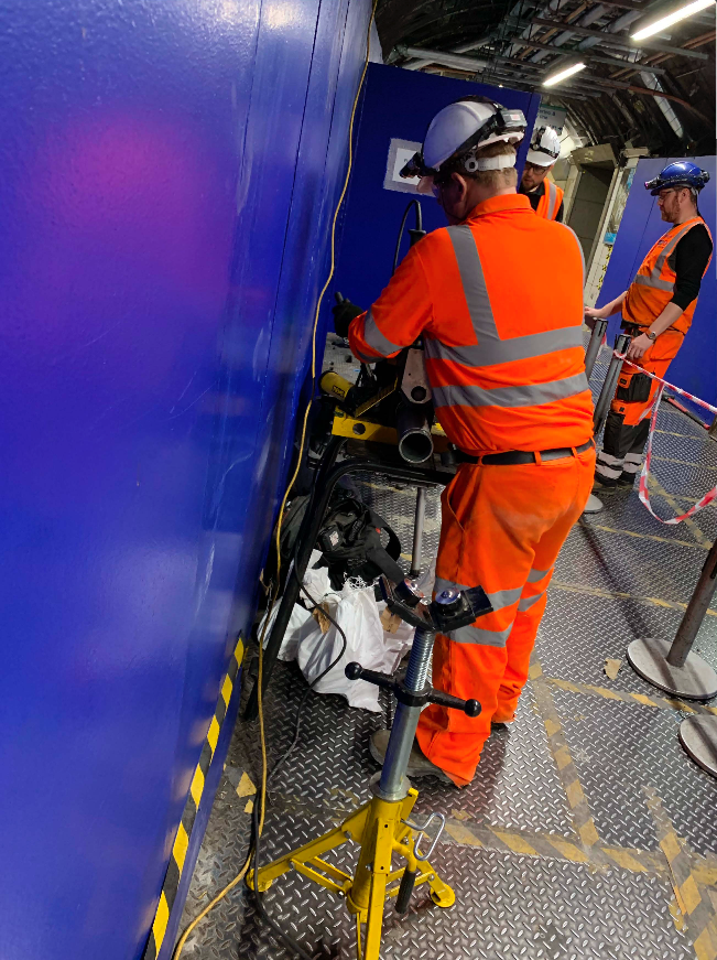 Commander UK Working with rail lines