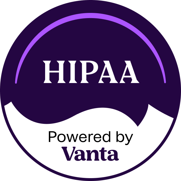 Vanta HIPAA badge