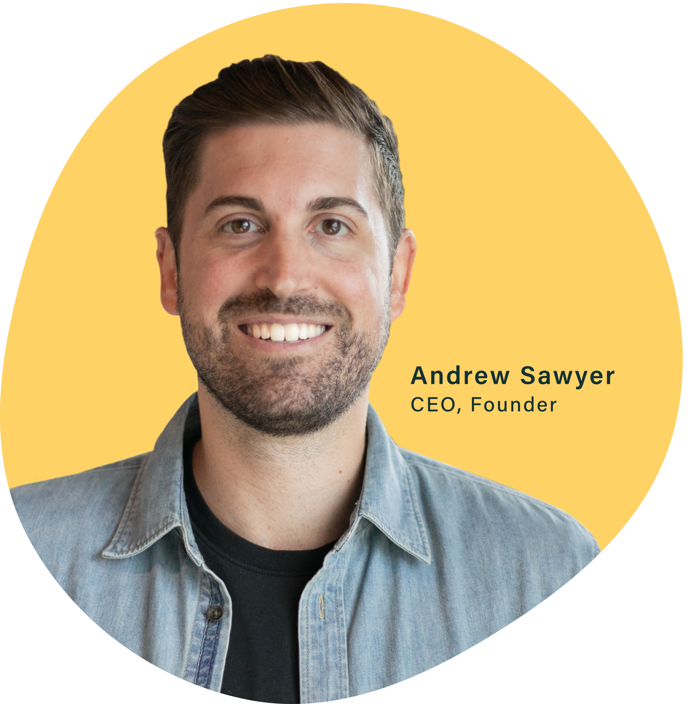 Picture of Andrew Sawyer, CEO and Co-founder of Cured.