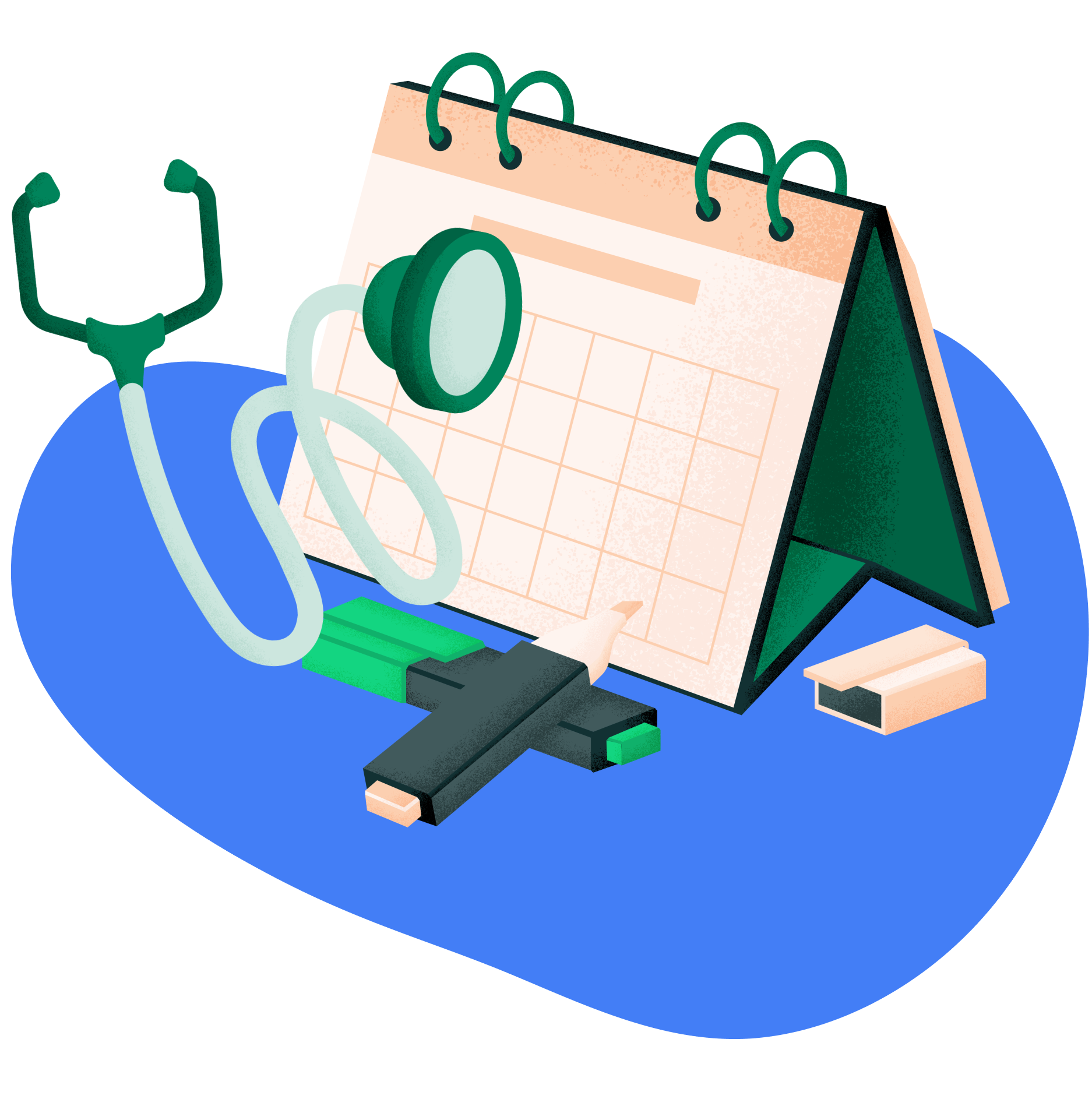 cured playbook landing page- calendar