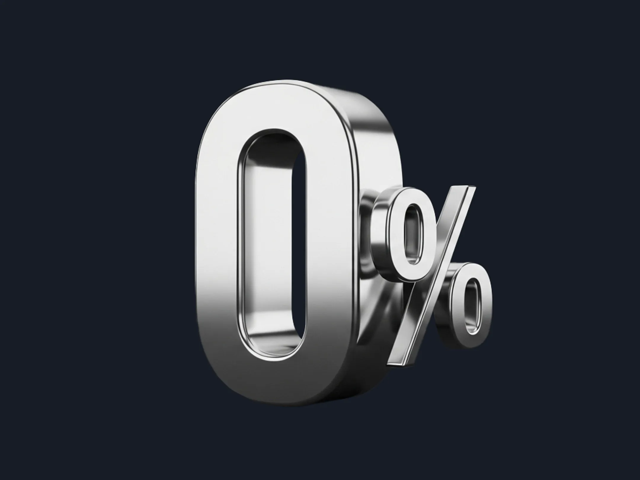 Zero percent symbol representing swap-free trading on Deriv MT5, designed for traders avoiding overnight interest charges.