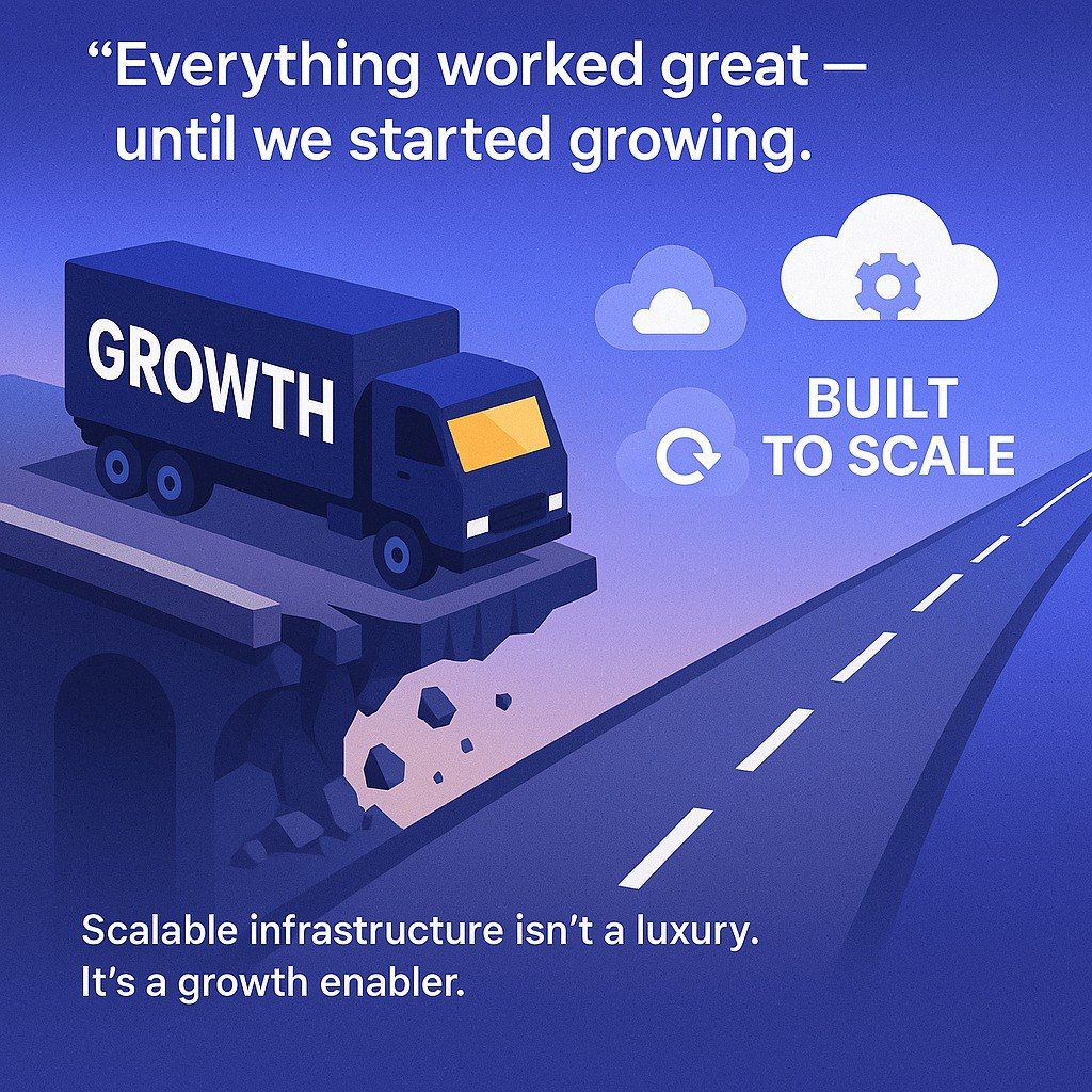 Everything worked great - until we started growing