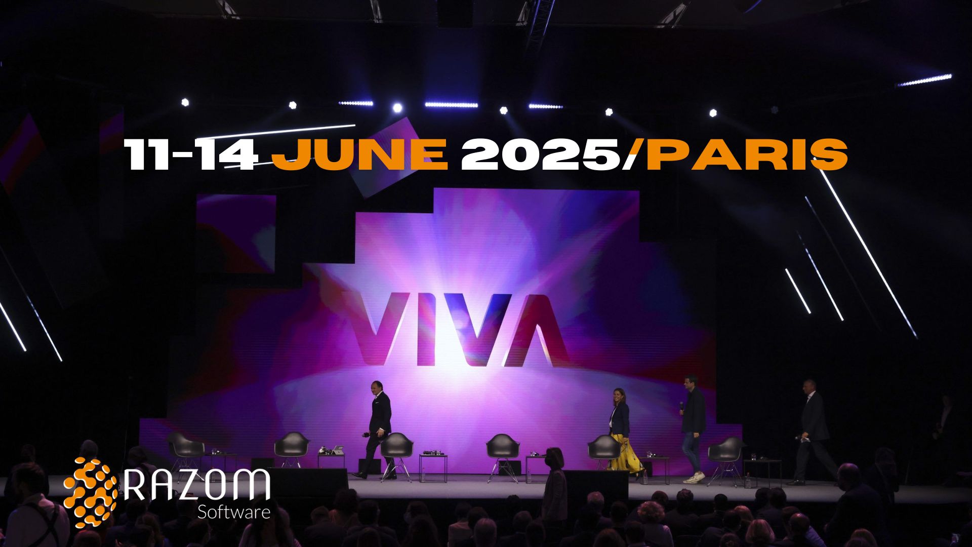 🌍Razom Software is heading to VivaTech 2025 in Paris!