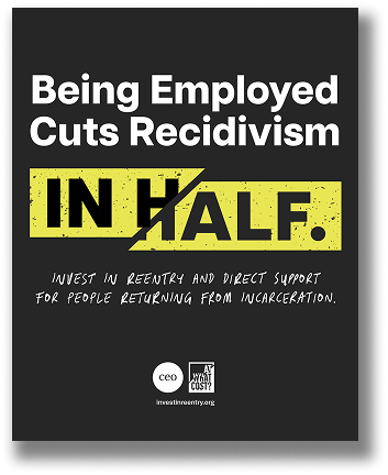 Being Employed Cuts Recidivism.