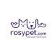 Logo with a cat, dog, and paw icon above the text 'rospypet.com'.