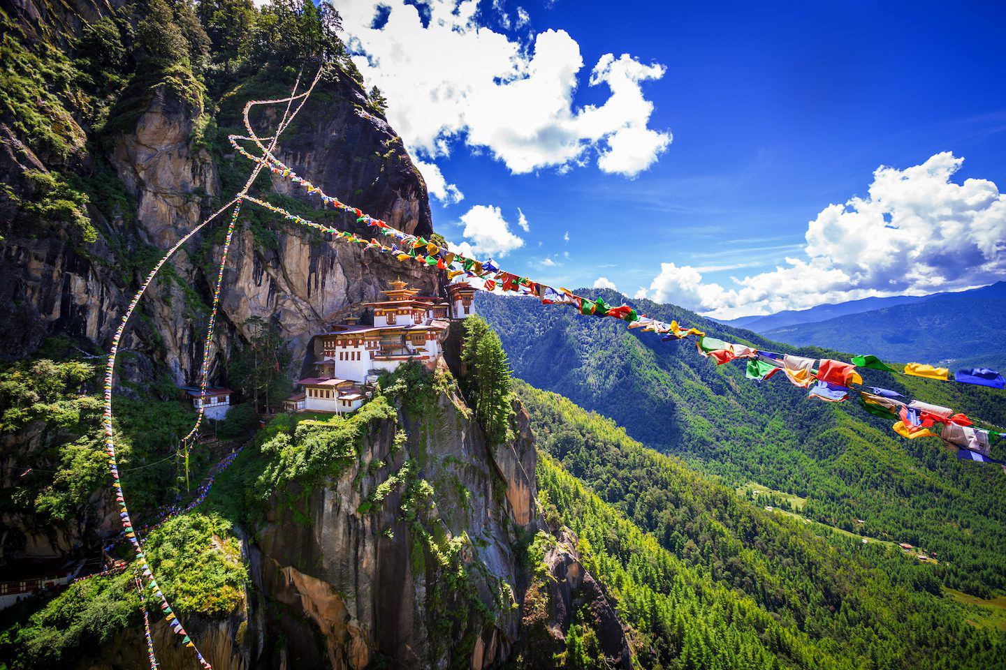 Tiger's Nest Monastery in Bhutan