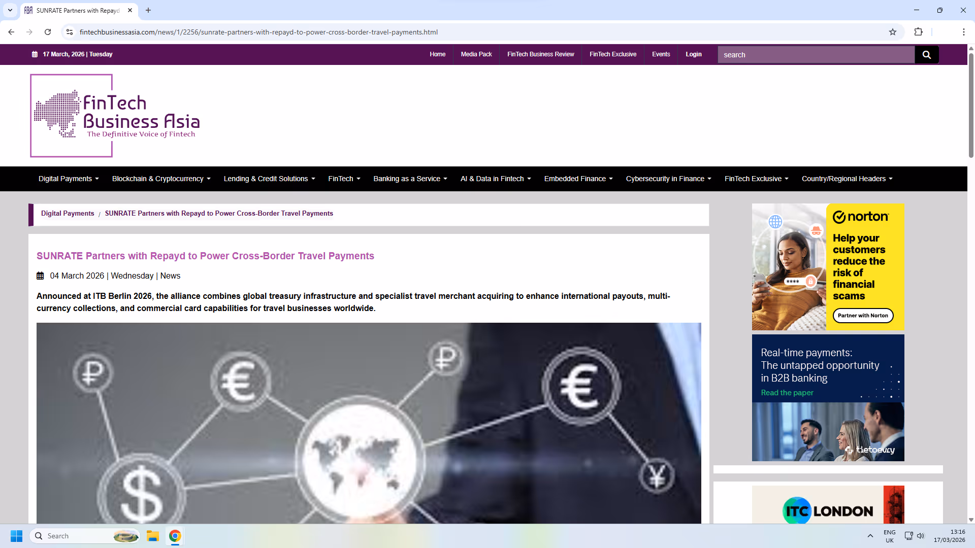 SUNRATE Partners with Repayd to Power Cross-Border Travel Payments