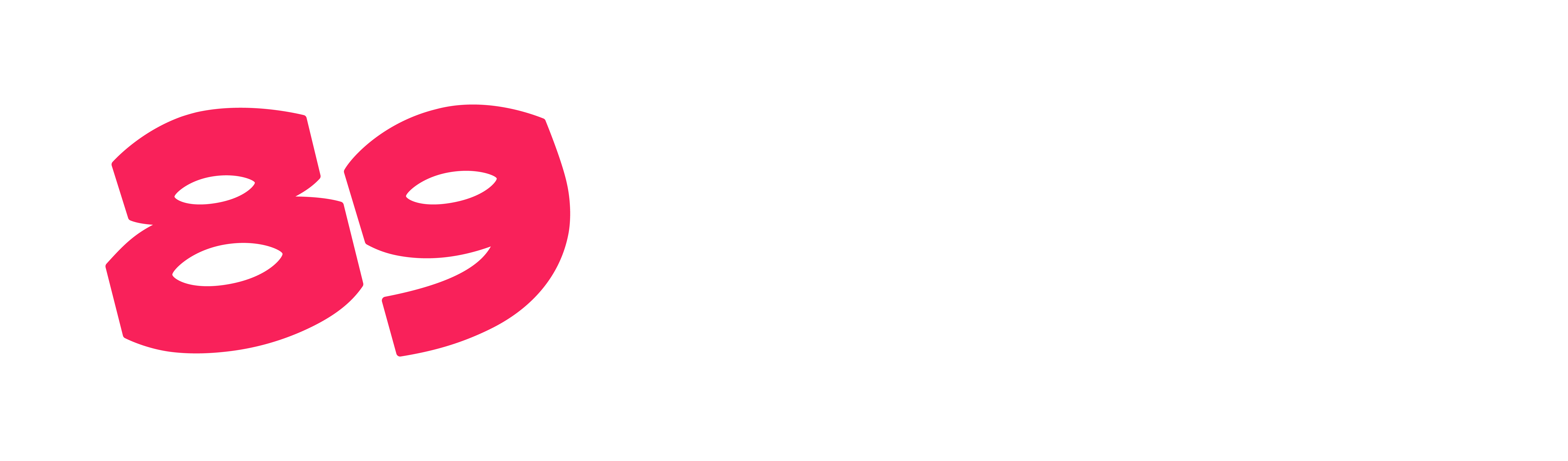 Logo with stylized red '89' followed by the word 'SIGNS' in white bold letters on a black background.