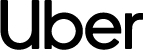 Uber logo in black text.
