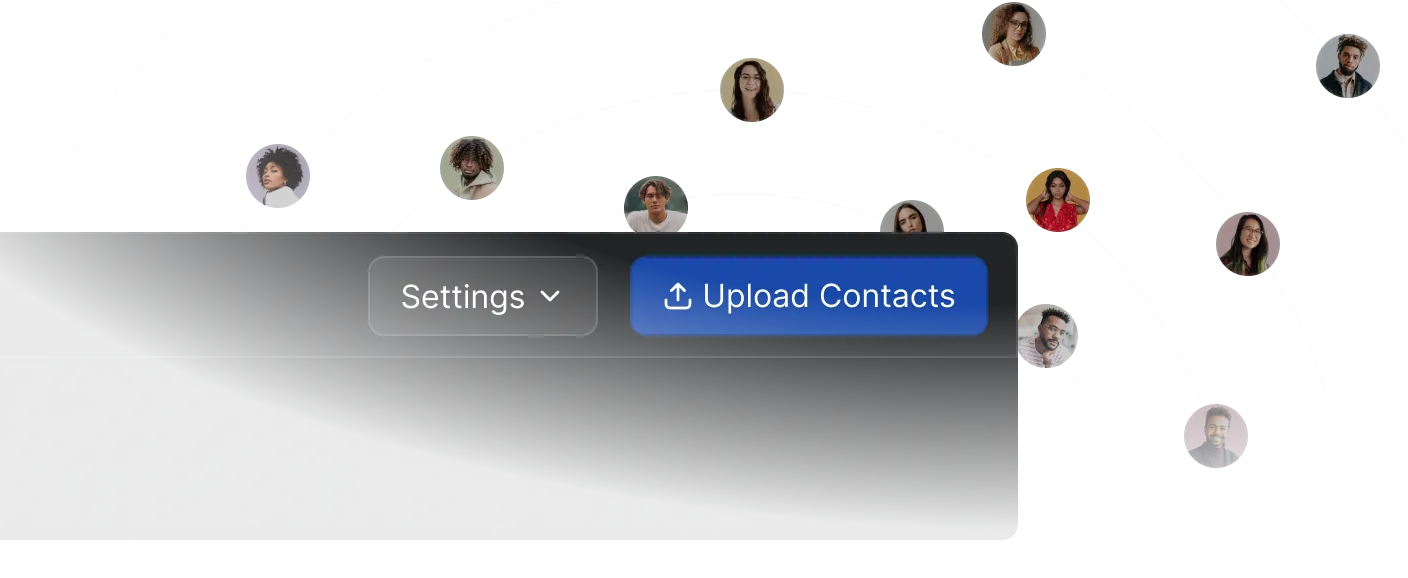 A computer screen with a bunch of people on it.
